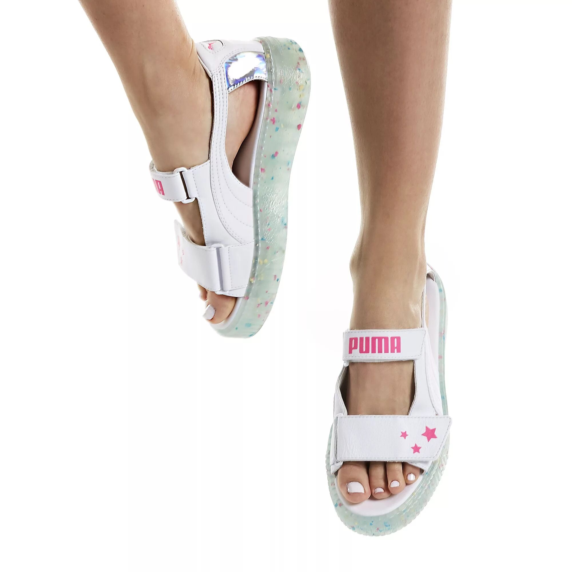 Женские босоножки с открытым носом. Puma platform Sandal женские. Сандали Пума женские спортивные. Puma platform Sandal WNS 365481 02. Сандали Softride Sandal Pure Puma Black-Puma White.