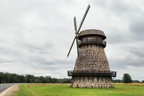 Мельница в тире