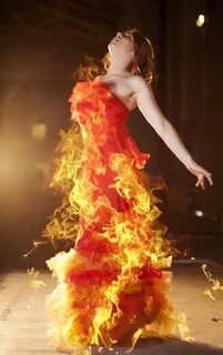 Girl on fire