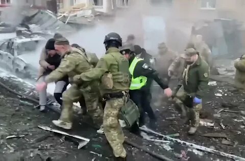 Видео удара по твери