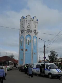Водонапорная башня пушкино