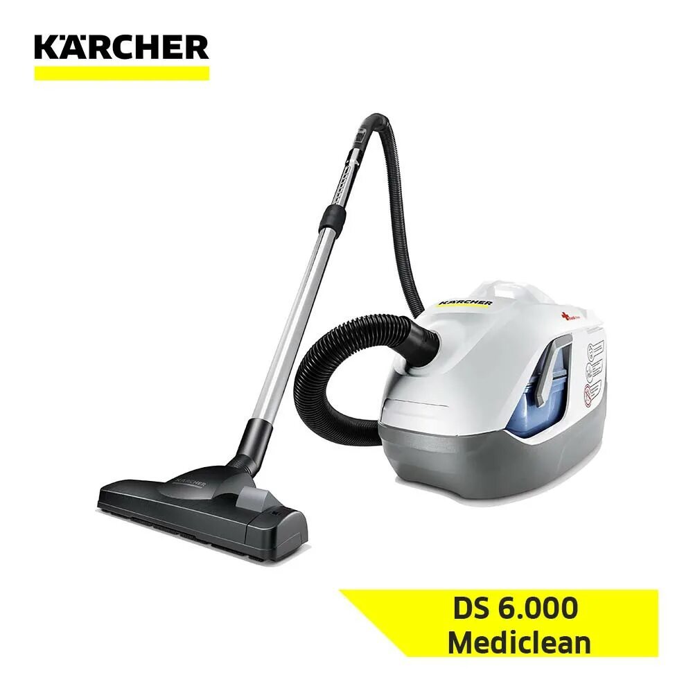 Керхер с водяным фильтром. Пылесос с аквафильтром Karcher DS 6 Premium Mediclean. Керхер пылесос DS 6 Premium. Керхер DS 6000 Mediclean. Пылесос Керхер ds6.