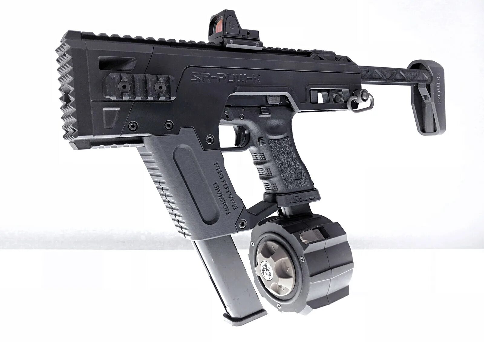 Барабанный магазин Глок 17. Glock 18 PDW Kit. Glock g18. Глок 18 на 100 патронов. Block 18 glock