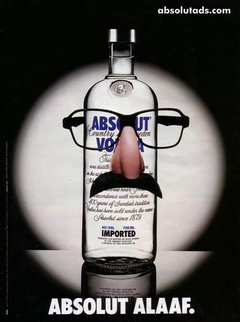 Absolut реклама.