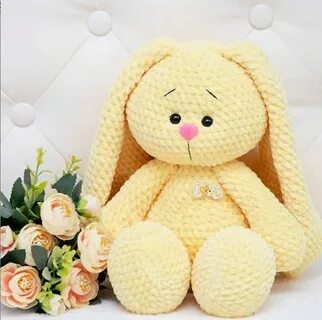 Желтые заяц игрушка