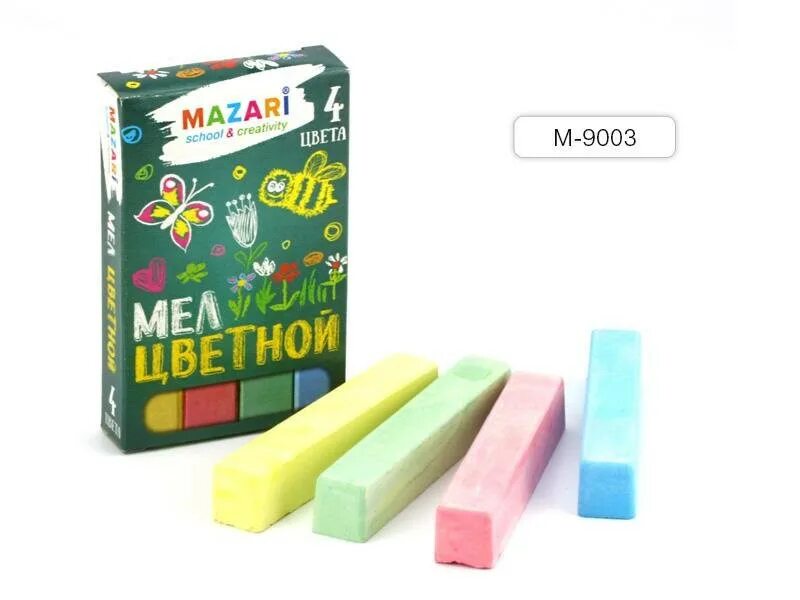 Мел цветной. Мел цветной 4цв. Mazari 9003 к/к. Мел 5цв. Mazari m-9006 для асфальта. Мел белый 9шт. Mazari 9001. Мел белый 6шт. Mazari 9000.