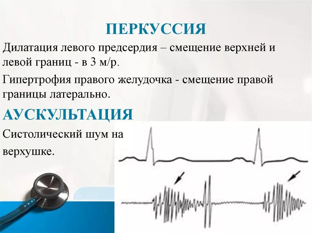 Гипертрофия правого желудочка аускультация. Гипертрофия левого предсердия перкуссия. Гипертрофия левого желудочка аускультация. Аускультация при гипертрофии правого желудочка. Гипертрофия левого предсердия левого желудочка