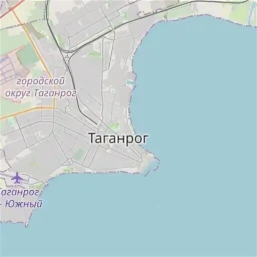 Пляжи таганрога на карте
