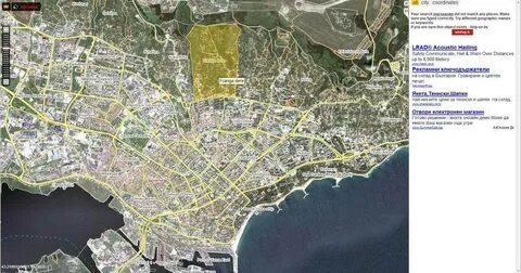 Варна на карте