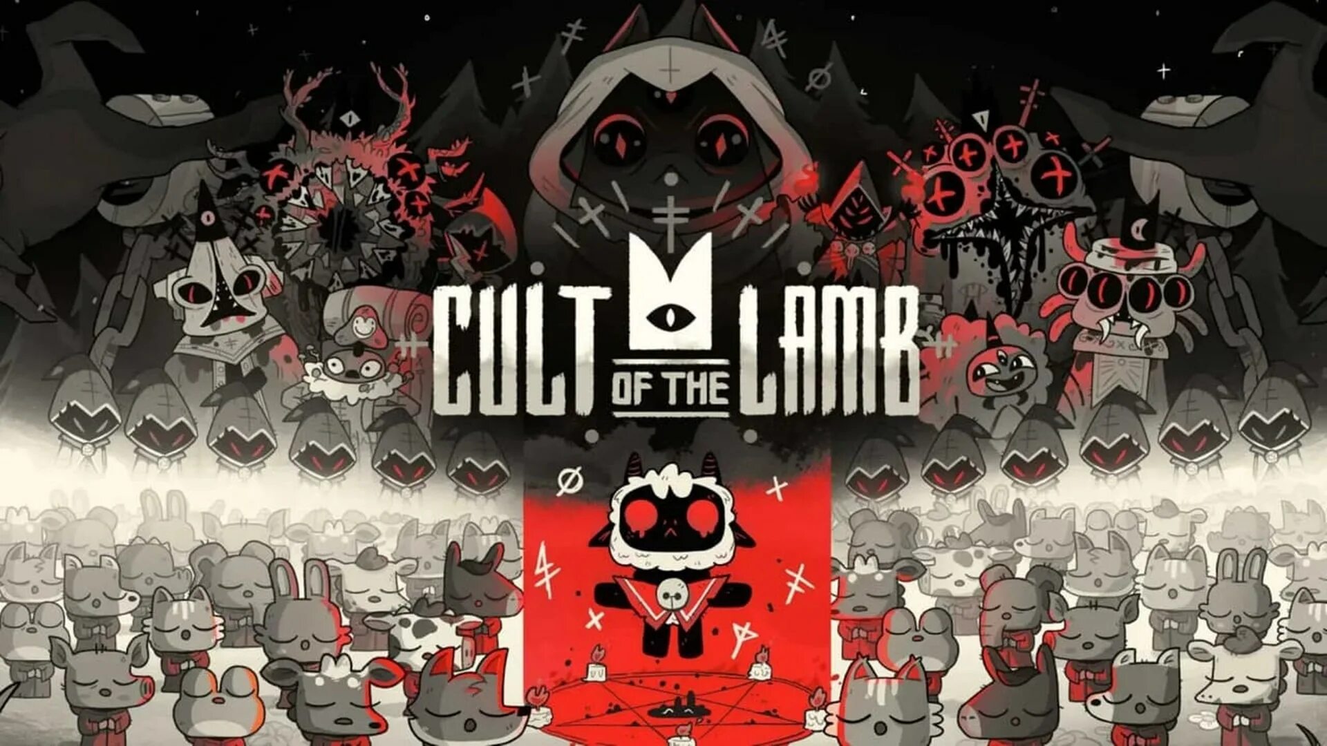 Cult of the lamb ps5. Cult of the Lamb игра. Cult of the Lamb игра арт. Культ ягнёнка Cult of the Lamb. Cult of the Lamb Нинтендо свитч.