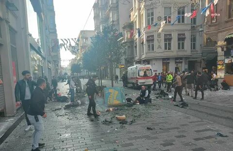 İstanbul Beyoğlu'nda 6 kişinin hayatını kaybettiği, 81 kişinin de yara...