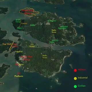 Карта deer isle