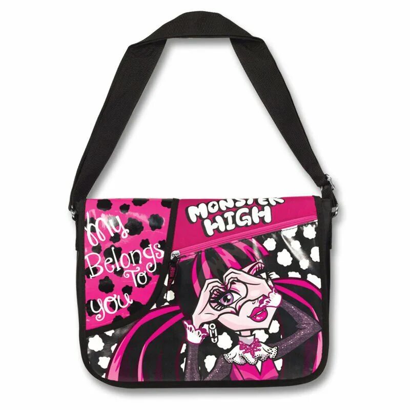 Школьные сумки для девочек. Monster High сумка через плечо. Дракулаура Монстер Хай сумка. Monster High Школьная сумка через плечо Торалей. Monster High сумка-планшетка через плечо Гладин.