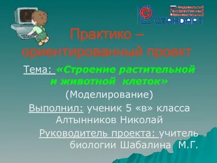 Практико ориентированный проект презентация