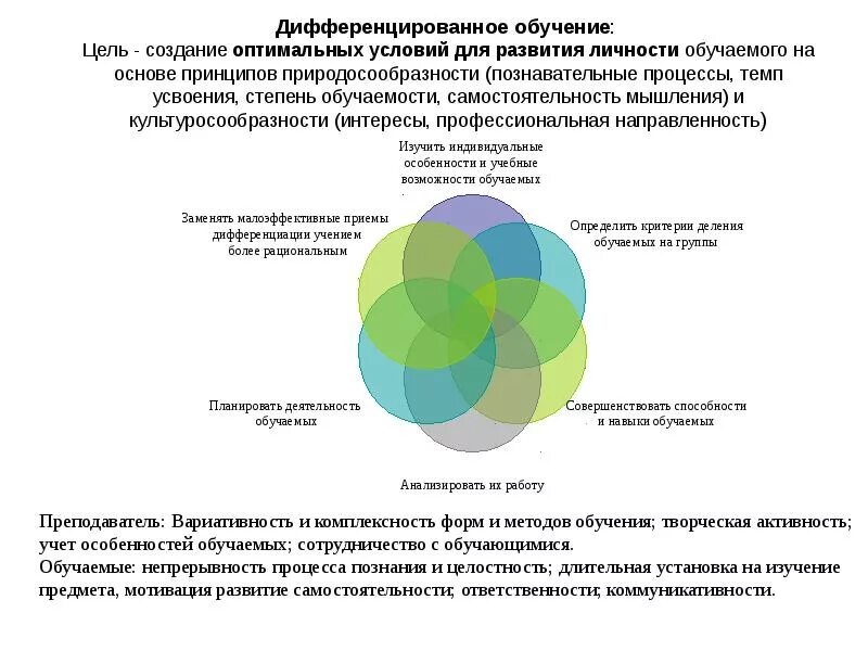 Создание оптимальных условий развития