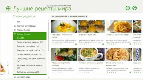 Выбери лучшее блюдо