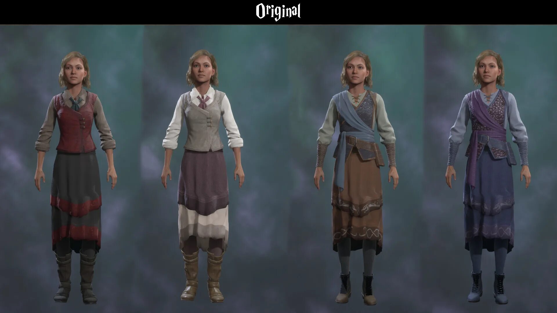 Скачать Hogwarts Legacy "Дополнительные цвета для лиц девушек"