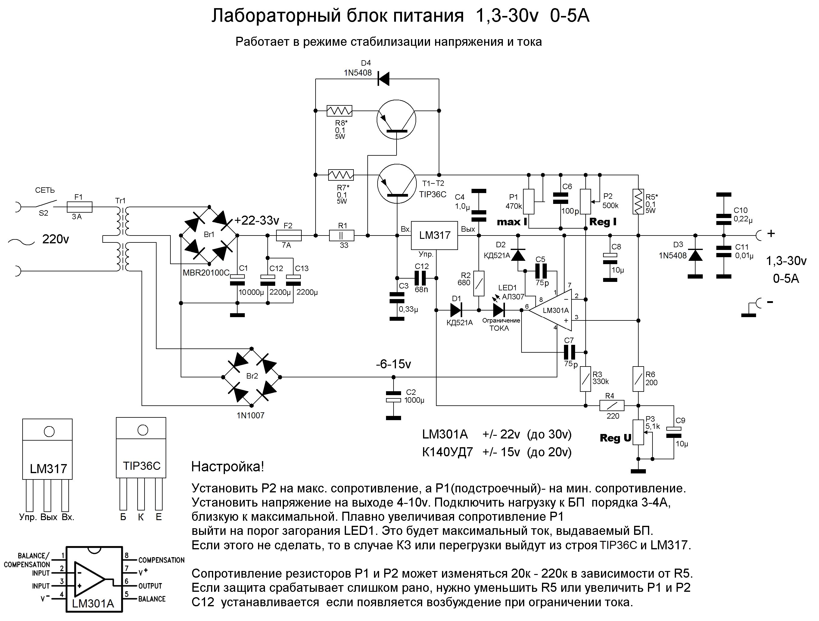 Блок питания лабораторный регулируемый своими руками схема. Линейный блок питания схема. Схема лабораторного блока питания с регулировкой тока и напряжения. Схема регулируемого блока питания на 30 вольт. Самодельный регулируемый