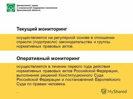 Мониторинг правоприменение постановление