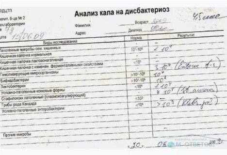 За сколько часов сдать анализ кала