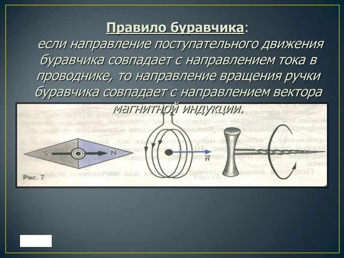 Правило правого буравчика физика. Вектор магнитной индукции правило буравчика. Правило буравчика физика 11 класс. Правило буравчика для магнитного поля 8 класс. Физика 8 кл правило буравчика.