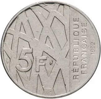 Монета 5 1992