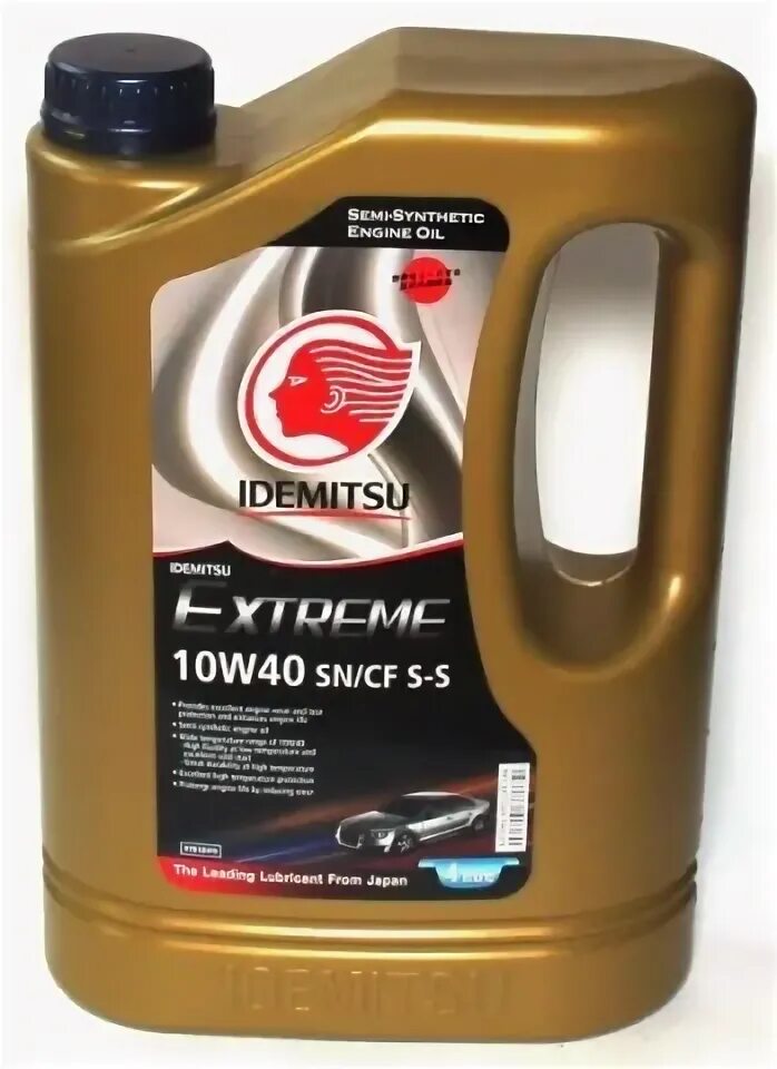 Моторные масла 10w 40 sn cf. Idemitsu 10w 40 синтетика. Idemitsu 10w30 полусинтетика. Моторное масло идемитсу 10w 40 полусинтетика. Полусинтетическое моторное масло Idemitsu 10w-40 SN/CF, 4 Л.