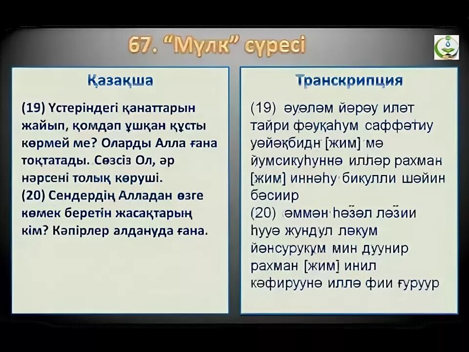 Мулік сүресі. Сүресі текст. Мүлік сүресі текст казакша. Сүресі текст казакша.