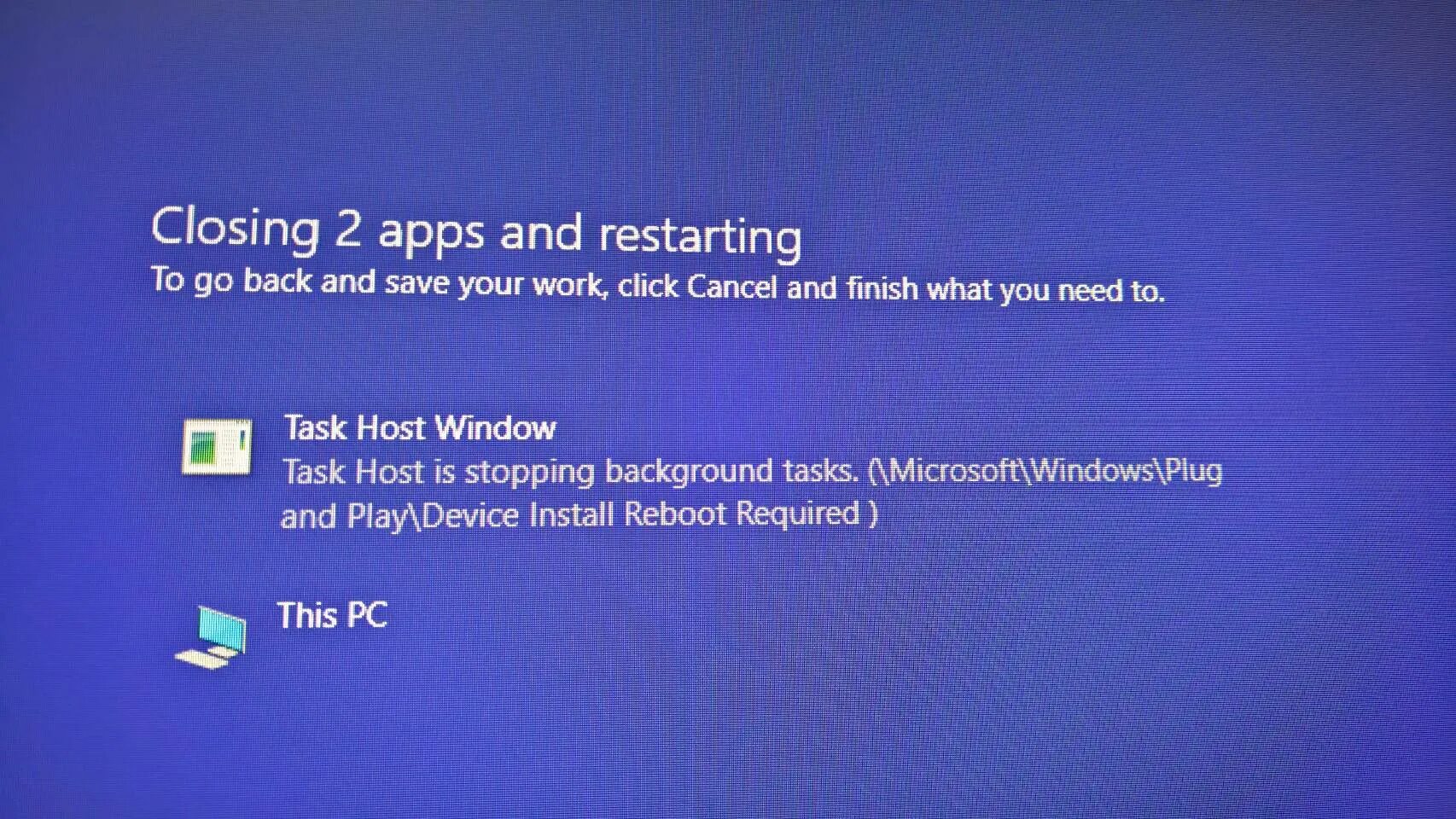 Task windows при выключении. Task host window. task host window завис. оригинальный хост windows 11. окошко task host windows.