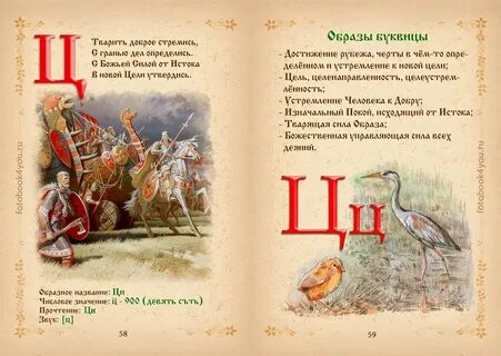 Книги славянские буквицы
