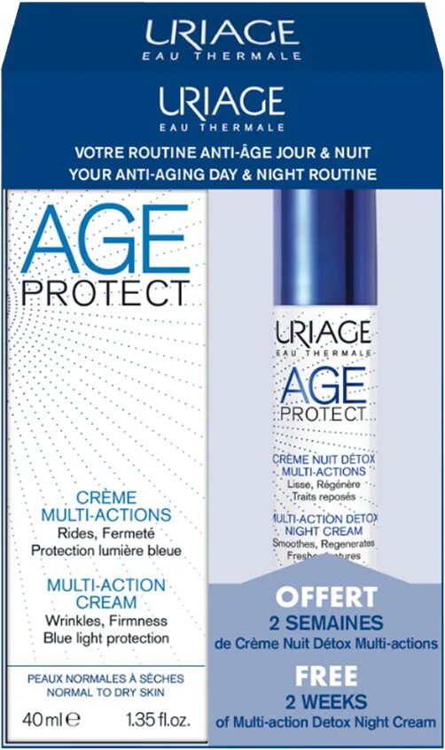 Uriage age protect Multi-Action. Урьяж эйдж Протект крем. Uriage Eau Thermale age protect. Uriage age protect Serum intensif Multi-Actions.