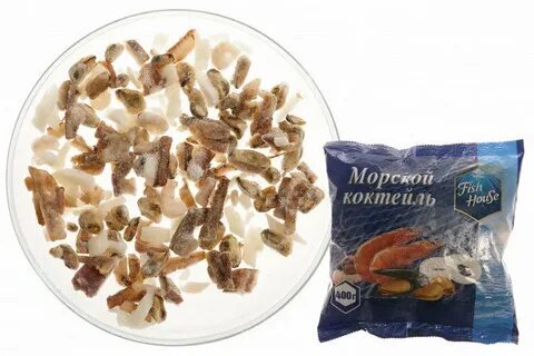 Рецепт вкусного морского коктейля замороженного