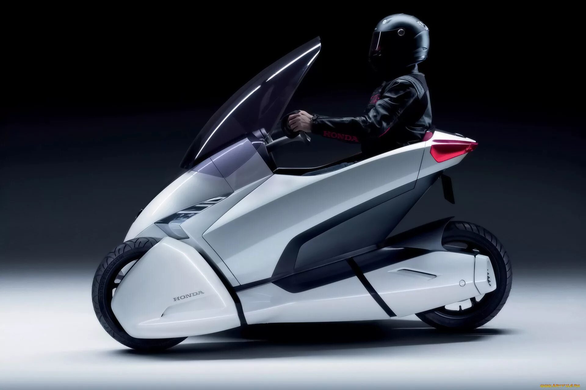 Новый автомобиль байк. Honda 3rc. Трицикл Honda Concept. Honda 3r-c. Honda Concept 2v4.