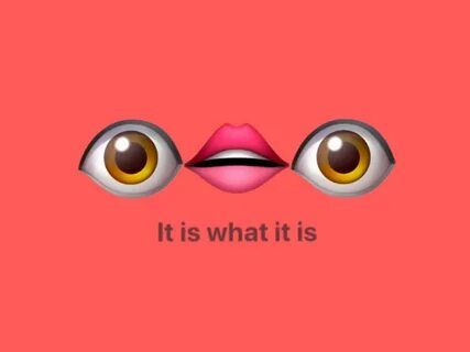 But it is what it is