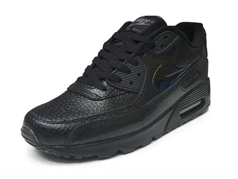 Nike Air Max 90 мужские черные кожаные. Nike Air Max 90 Premium черные. Кроссовки найк АИР Макс 90 мужские черные кожаные. Эйр Макс 90 черные кожаные.