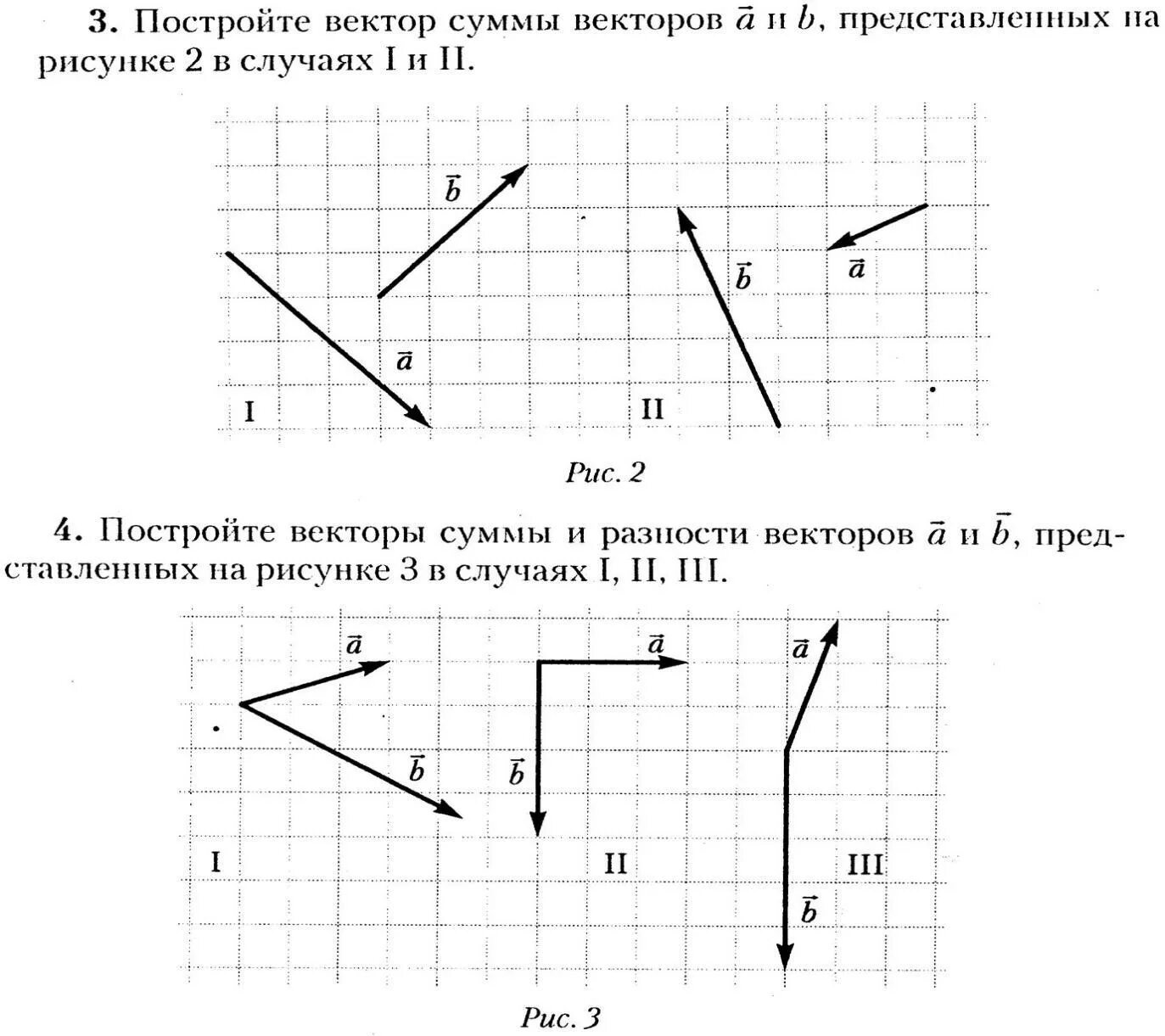Самостоятельное определение вектора. Построение векторов. Задания на сложение векторов. Задание вектор. Задания на построение суммы векторов.