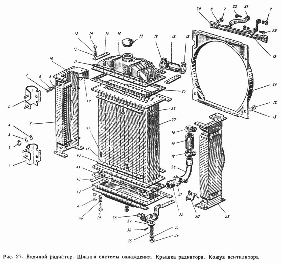 1. юмз 6 система охлаждения. юмз 6 система охлаждения. юмз 6 система охлаждения. крепление радиатора охлаждения мтз 80.