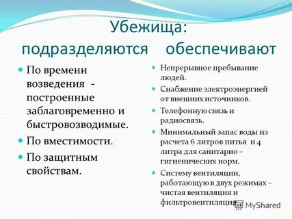 Непрерывное пребывание в убежище