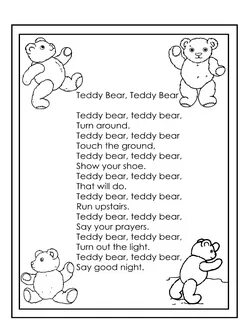 Teddy bear перевод и транскрипция