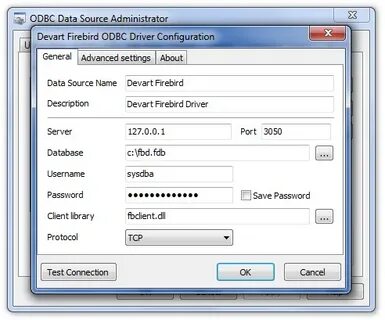 Microsoft odbc driver