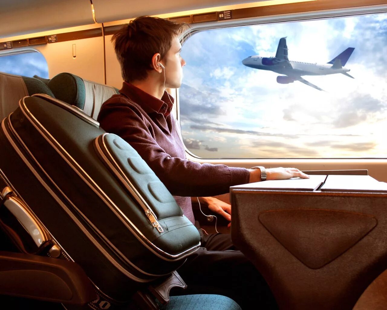 Passenger airplane