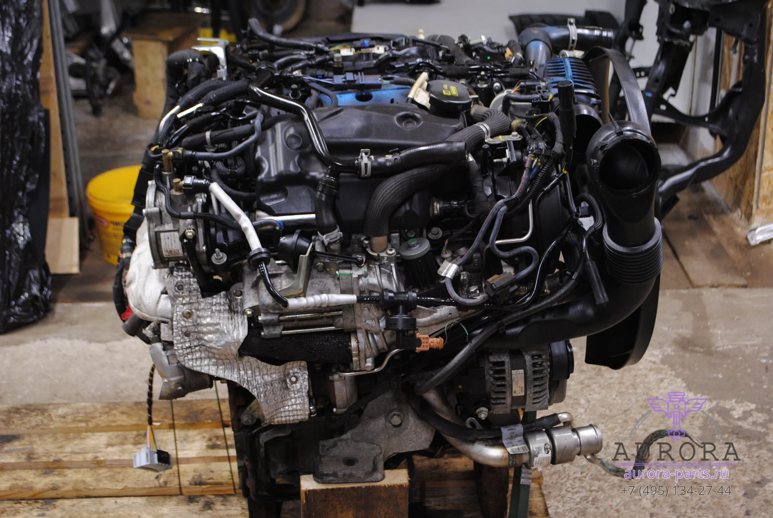 Двигатель в сборе 3,0L 24 клапана V6 турбо дизель 2014г.в. купить для Land Rover