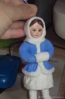 Раскрасить ватную игрушку