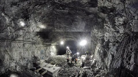 Deep mine