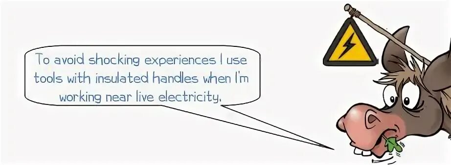 Shocking experience. Shocking experience