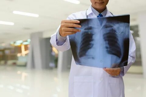Doctors look
