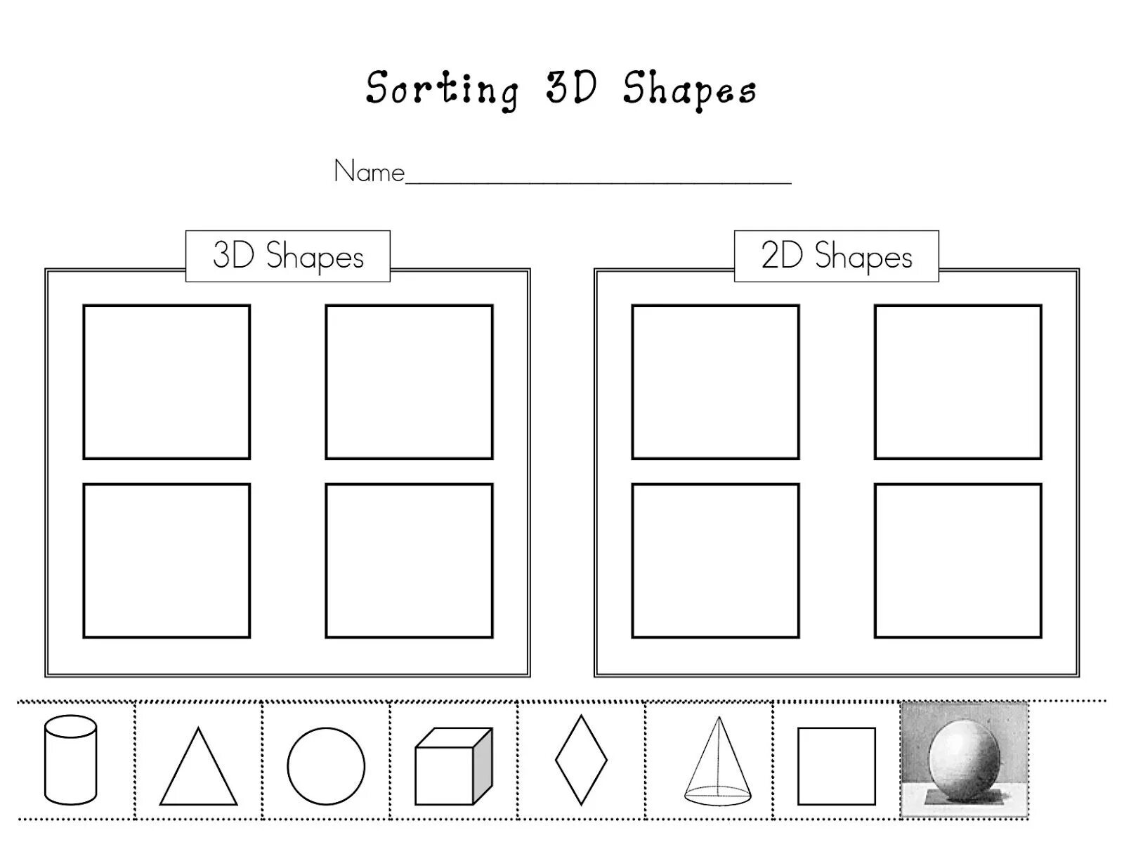 Sorting shapes. Шаблон для worksheet. 3d shapes worksheet. 3d shapes worksheets for kids. shape sorting.
