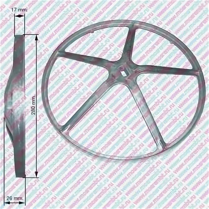 Чертеж шкива стиральной машины kraft kf ume6201f Купить Шкив барабана Samsung DC66-00524B PLY003SA за 1750 руб. с доставкой по РФ