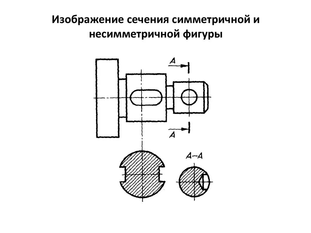 Сечения рисунки