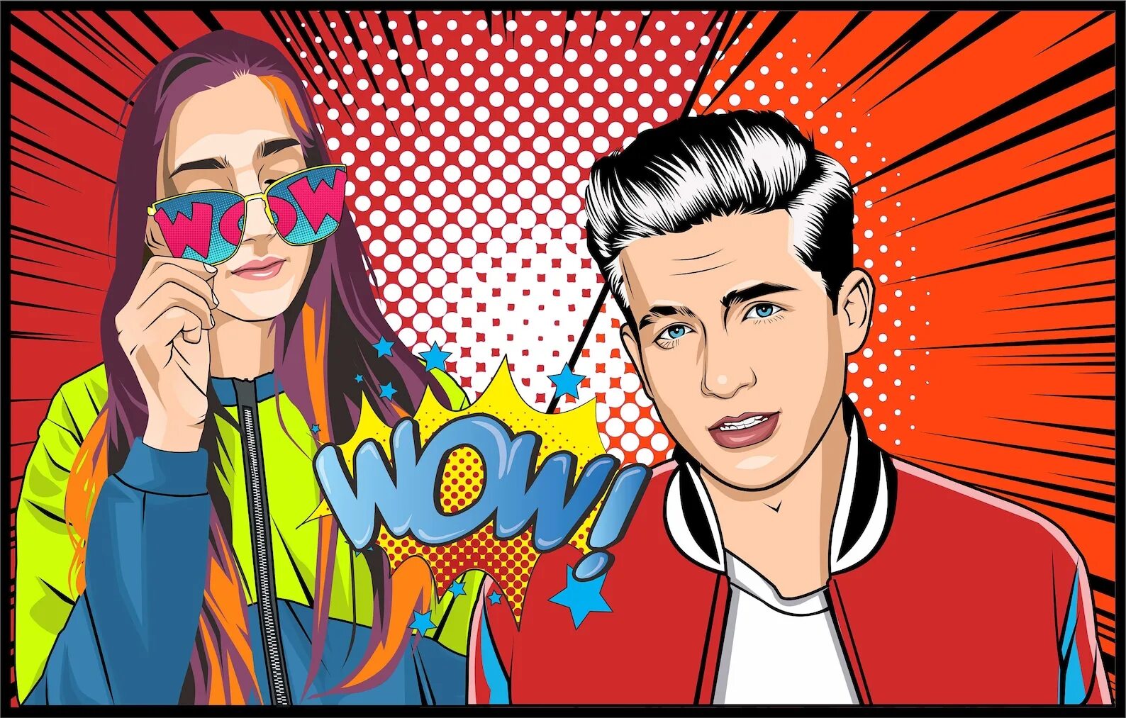 Творчество нашего художника в стиле Pop art 2016 LolliPop ВКонтакте